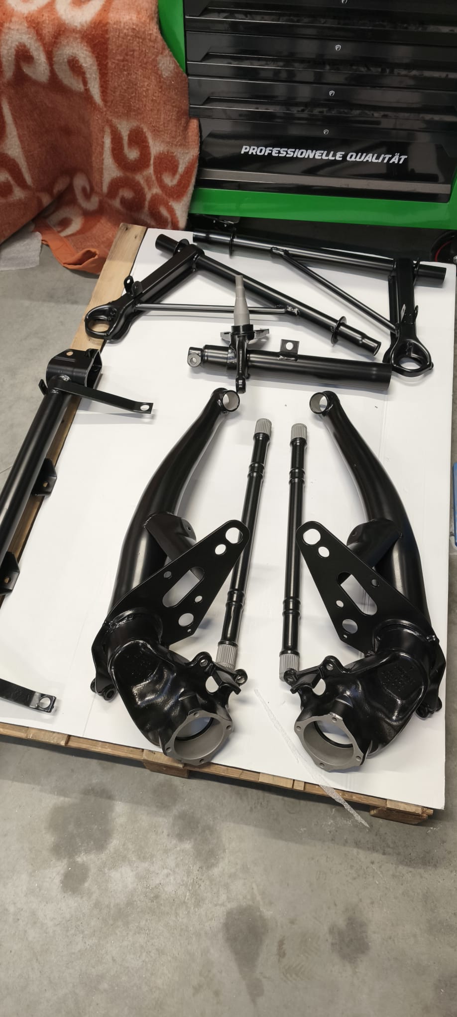 Réalisation de thermolaquage auto-moto