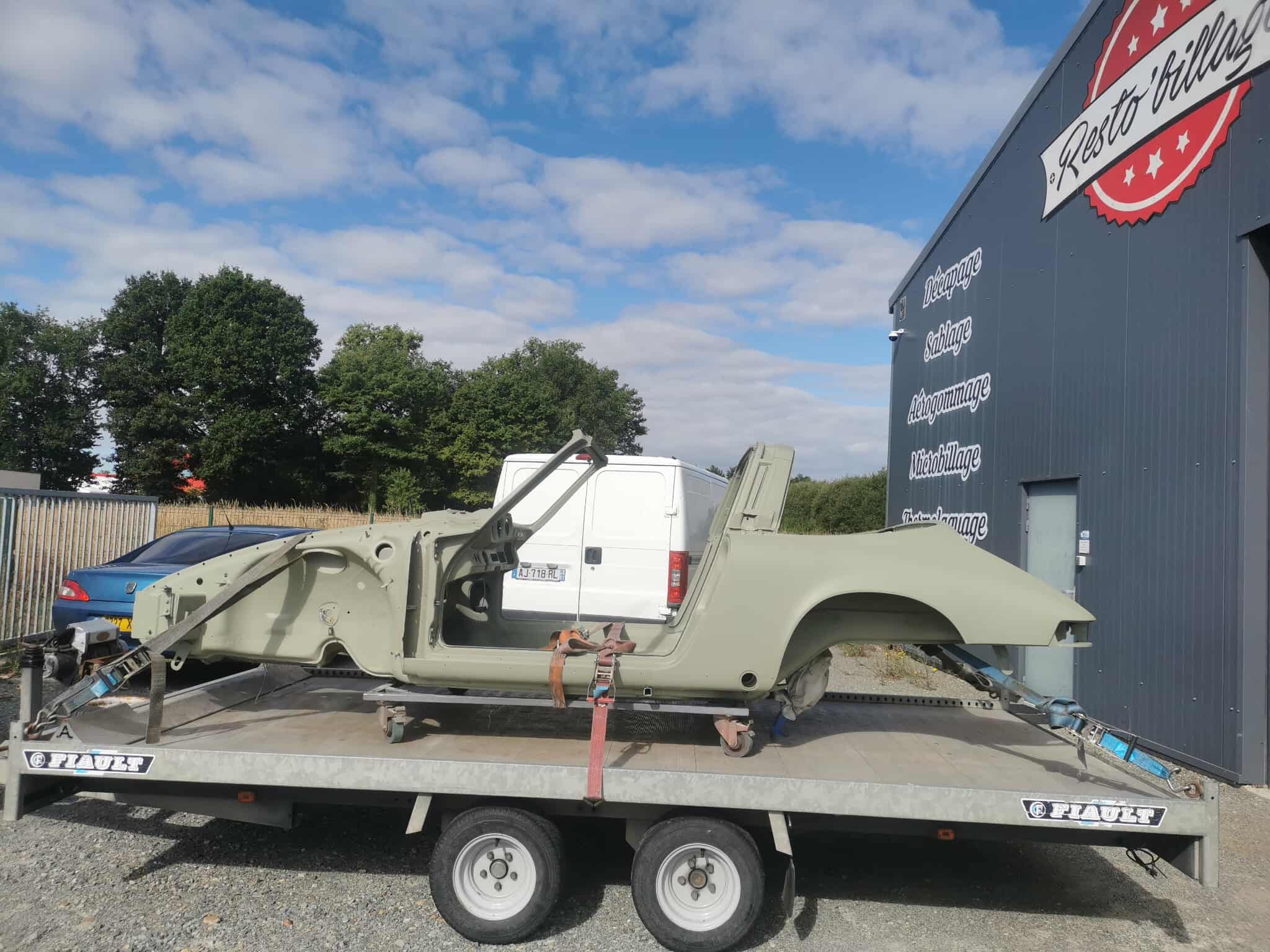 Décapage chapeau de botte