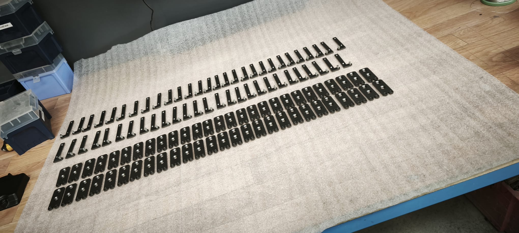 Réalisation de thermolaquage industriel